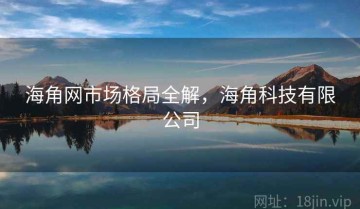 海角网市场格局全解，海角科技有限公司