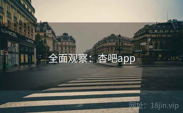 全面观察:杏吧app 全面观察:杏吧app