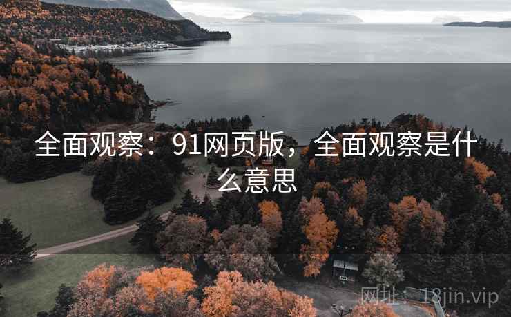 全面观察:91网页版,全面观察是什么意思 全面观察:91网页版,全面观察是什么意思